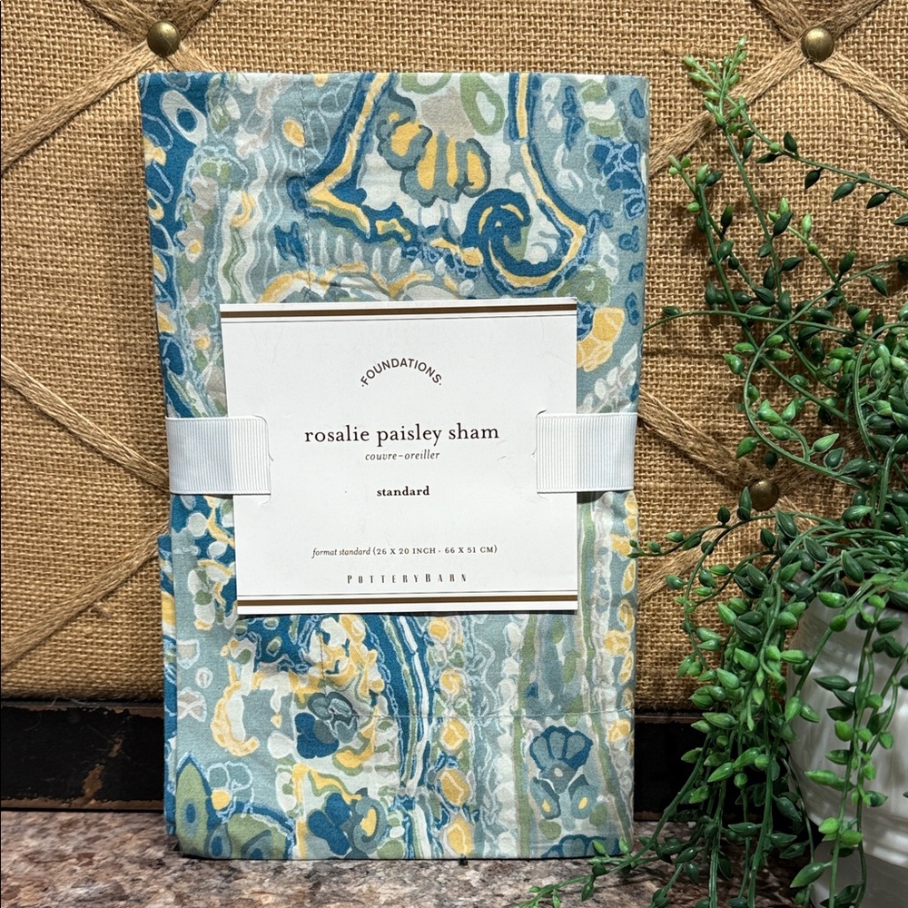 Pottery Barn Rosalie Paisley Sham